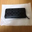 正規店購入☆新品未使用★　コーチ COACH メンズファスナー 長財布