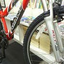 [143] GIANT ROCK3 身長145～155cm　ジャイアント　マウンテンバイク　26インチ　3×7段変速　アルミフレーム　タイヤ前後新品　レッド　品川区・目黒区・大田区・世田谷区・渋谷区・港区は無料配送