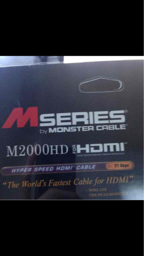 ONKYO社 世界最速 3D対応 最高峰HDMIケーブル By Monster Cable 2.43m