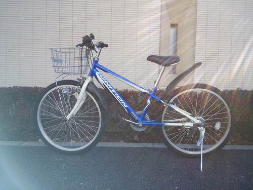 子供用スポーツタイプ自転車24インチ6段変速（シマノ）屋内保管6000円