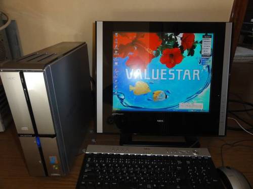 【交渉成立】自作PC Windows7アップグレート可NEC VL570/AD VALUESTAR