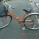 大阪の自転車出張修理店グッドサイクルが27インチ、オレンジの中古...