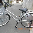 大阪の自転車出張修理店グッドサイクルが27インチ、シルバーのきれ...