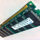 【中古】DDR PC3200 CL3 SAMSUNG 1Gx1枚