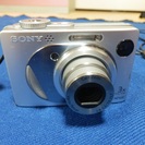 SONYデジタルカメラDSC-W1 カールツアイスレンズ３倍ズー...