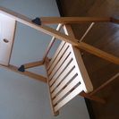 ☆　IKEA製　TERJE 木製折り畳み椅子　☆