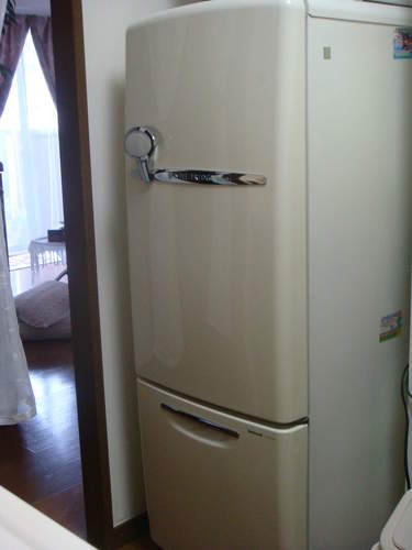 冷蔵庫　National NR-B16RA 162Lタイプ（冷蔵庫１２１l、冷凍室４１l）