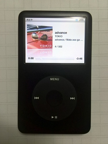 ipod classic 80GB-ブラック-完動作品 本体のみ