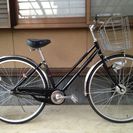 【販売済】【036】みんなの自転車屋　シティサイクル　27型　オ...