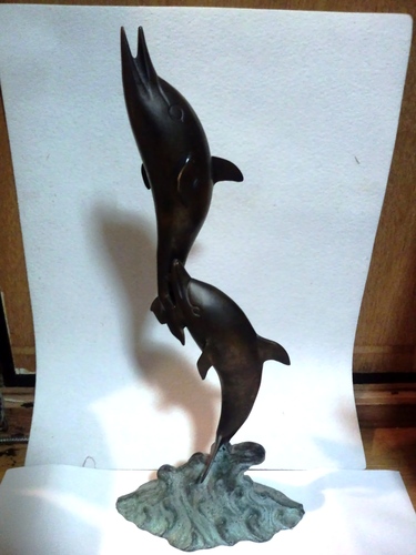 いるかの置物（５3ｃｍ）