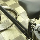 [136]パナソニック　27インチ　ベルトドライブ　3段変速　アルミフレーム　LEDオートライト　ローラーブレーキ　ハンドルロック　ステンレスカゴ　BAA自転車安全基準適合　ブラック　品川区・目黒区・大田区・世田谷区・渋谷区・港区は無料配送　