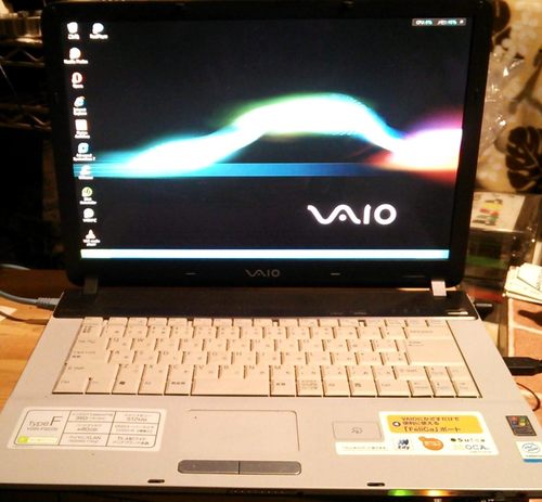 値下げしました～♪　ＶＡＩＯ　VGN-FS22BノートPC♪