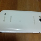 ★auスマホ：GALAXY SIII Progre SCL21★サムスンギャラクシーS3★マーブルホワイト