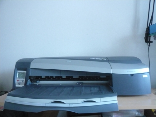 【終了しました】HP Designjet 90r 【大判プリンタ (A2ノビ　ロール紙付 )】 を安価にてお譲りします。
