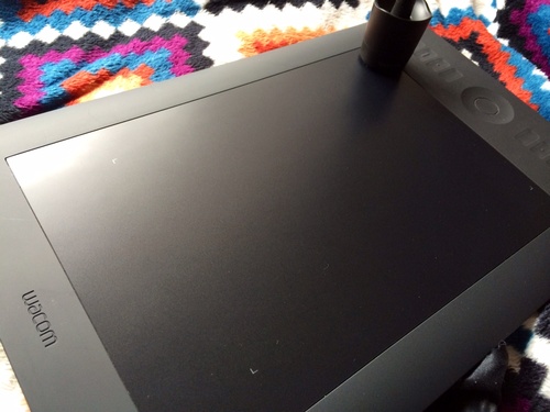 [美品] Wacom Intuos 5 touch PTH-650/K0 Mサイズ