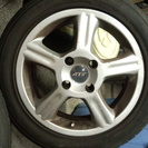 YOKOHAMA DNA ECOS ES300 185/55R15　ATSアルミホイール4本セット　プジョー206に履いて居りました