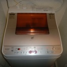 SHARP全自動　Agイオンコート　乾燥機能付き洗濯機　ES-T...
