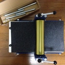 版画プレス機　SNP-13型（ローラー幅275mm）