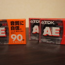【終了】TDK　オーディオカセットテープ3本セット
