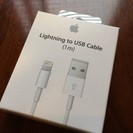 Apple純正品 Lightningケーブル