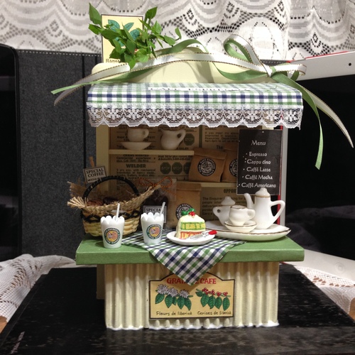残り4個！ドールハウス　Cafe　ケース付き