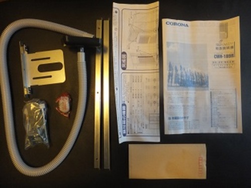 美品☆窓用エアコンコロナ(CORONA) ウインドエアコン(冷暖房兼用タイプ) シェルホワイト CWH189R(WS) (Naoko