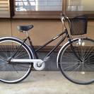 【販売済】【056】みんなの自転車屋　シティサイクル　27型　ダ...