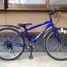 【販売済】【057】みんなの自転車屋　ジュニアMTB　26型　ダ...