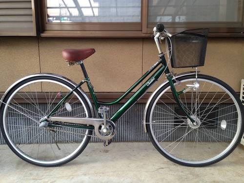 【販売済】【063】みんなの自転車屋　シティサイクル　27型　オートライト　内装３段【7800円】☆