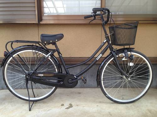 【販売済】【066】みんなの自転車屋　ママチャリ　26型　ダイナモライト　シングル【6000円】★