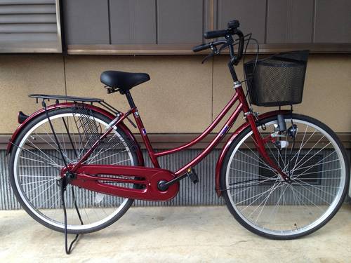 【販売済】【071】みんなの自転車屋　ママチャリ　26型　ダイナモライト　シングル【6800円】★