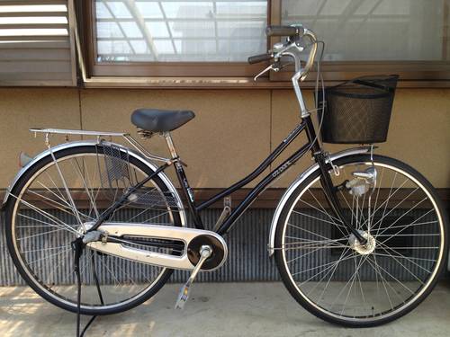 【販売済】みんなの自転車屋　ママチャリ　27型　オートライト　内装３段　ローラーブレーキ【7800円】★