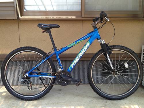 【販売済】【077】みんなの自転車屋　MTB　26型　MERIDA MATTS SUB10【12800円】