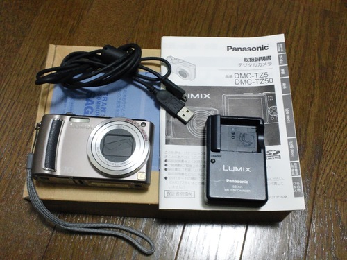 （送料負担で発送可）　中古　パナソニック　LUMIX DMC-TZ5