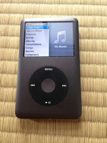 美品 アップル iPod classic 160GB MC297J/A ブラック