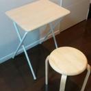 折り畳み式テーブル♥椅子セット