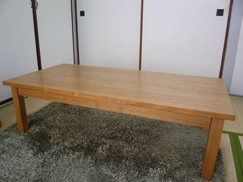 無印良品/木製ローテーブル１（タモ材）他あり