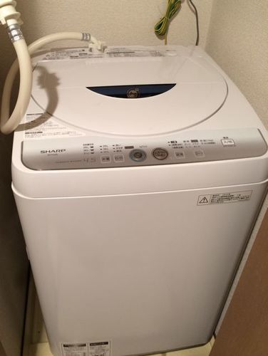 受付終了-SHARP洗濯機 ES-FG45Lイオンコート 一万円で売ります！