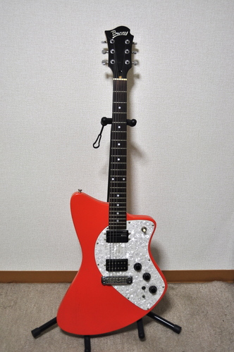 【値下げしました】hide+モデルのエレキギター（Burny+H+シャチ)