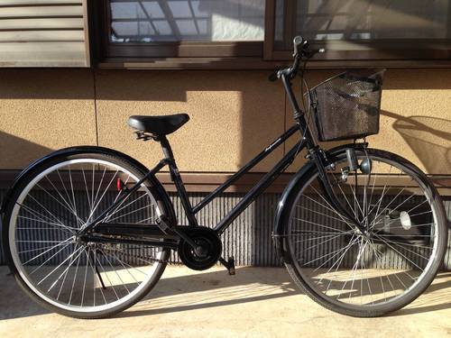 【販売済】【088】みんなの自転車屋　シティサイクル　26型　ダイナモライト　シングルギヤ【6800円】