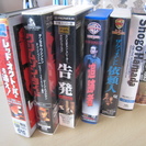 (終了)VHSビデオテープ 映画５本、サザン/浜省 各１本 