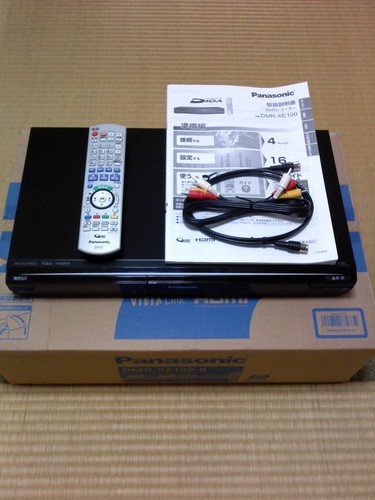 Panasonic DVDレコーダー DMR-XE100-K (地デジ専用)