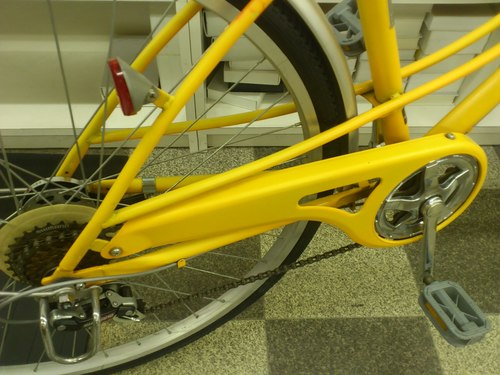 その他 [321]シティサイクル 27インチ 6段変速 イエロー