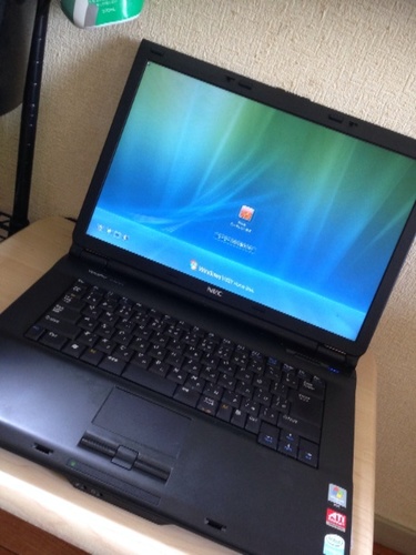 ノートパソコン NEC VersaPro OS Vista