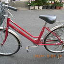 大阪の自転車出張修理店グッドサイクルが26インチ、レッドの内装3...