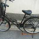 大阪の自転車出張修理店グッドサイクルが26インチ、ブラックのママ...