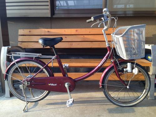 【販売済】【107】ママチャリ　小径車　20型　ダイナモライト　シングルギヤ【6000円】