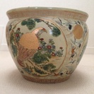 骨董 火鉢 薩摩焼 アンティーク