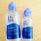 renu ソフトコンタクト用消毒剤 60ml.120ml