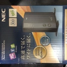 【取引完了】【新品】NEC製ハイパワー無線LANルーター